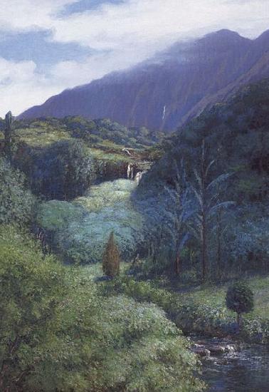 Lionel Walden Luakaha Norge oil painting art